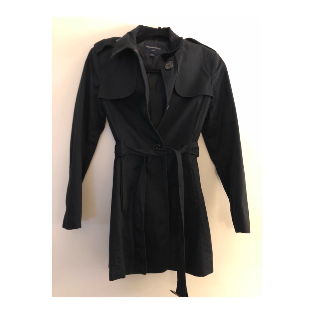 Navy Trench Coat